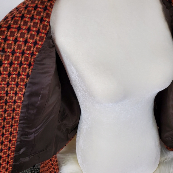 Vintage Tweed Wool Designer Blazer - Picture 8 of 12